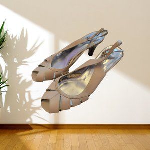 Beige Naturalizer Heels